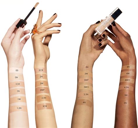 dior concealer water or silicone based|dior skin correct concealer shades.